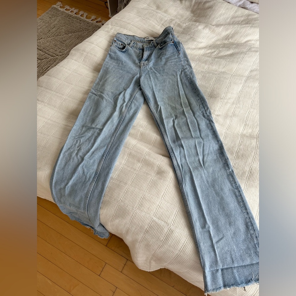 Zara jeans wide leg